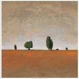 Sienna Plains Print by Chris Hill