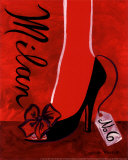 High Heels Milan Poster by Jennifer Matla