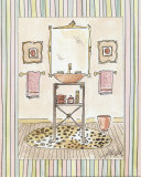 Powder Room III Prints by Leal Steve