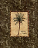 Vintage Palm II Print by Charlene Audrey Vintage Palm II Print by Charlene Audrey