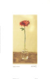 Orange Gerbera Posters par Judy Mandolf
