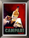 Cordial Campari Posters by Marcello Nizzoli