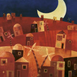 Happy Village II Prints by Terry Walker