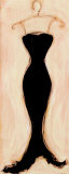 Black Evening Gown Poster par Susan Osborne