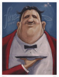 Fine Dining Affiches par Darrin Hoover