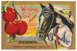 Crete Label "Apple" Print by Kerne Erickson