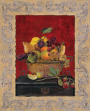 Traditional Fruit Basket II Prints by Charlene Winter Olson
