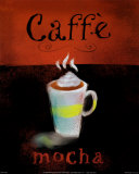 Café Moca Pósters por Anthony Morrow