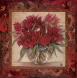 Red Enchantment I Poster by Su Yue Lee