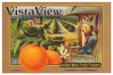 Crate Label "Orange" Prints by Kerne Erickson