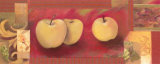 Apple Collage Posters by Pamela Luer