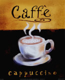 Café capuchino Láminas por Anthony Morrow