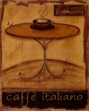 Café italiano Pósters por Kim Klassen Café italiano Pósters por Kim Klassen