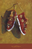 Sioux Quilled Moccasins Print by Marty LeMessurier