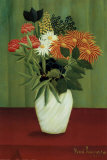 Flores verdes Arte por Henri Rousseau