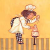 Chef pâtissier Affiches par Stephanie Marrott