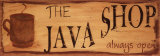 The Java Shop Poster by Kim Klassen