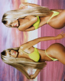 Gemelas barbi Fotografía