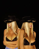 Gemelas barbi Fotografía
