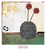 Scarlet Gaze Posters by Charlotte Foust