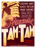 Josephine Baker, Tam Tam Reproduction procédé giclée