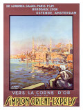 Simplon Orient Express Railway Giclee Print