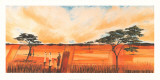 Bhundu Landscape I Pósters por Emilie Gerard
