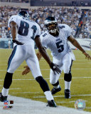 Terrel Owens/ Donavan McNabb  '04/'05 slapping hands ©Photofile Photo