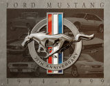Ford Mustang 35th Anniversary Tin Sign