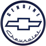 Genuine Chevrolet Plaque en métal