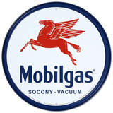Mobilgas Pegasus Plaque en métal