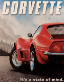 Corvette Blikskilt