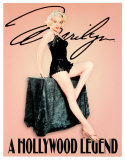 Marilyn Monroe Hollywood Legend Tin Sign
