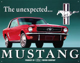 Ford Mustang Cartel de chapa Ford Mustang Cartel de chapa