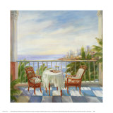 Terrace View I Poster by Alexa Kelemen Terrace View I Poster by Alexa Kelemen