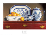 Tea and Oranges Posters by Pauline Eblé Campanelli