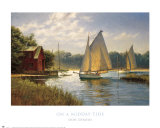 On a Midday Tide Print by Don Demers
