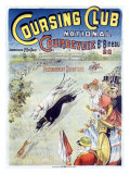 Coursing Greyhound Dog Racing Giclee Print