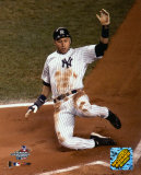 Jeter se desliza hasta el home plate en el 2º partido de la ALDS, 2004 ©Photofile Fotografía