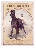 Horse Harness Racing Giclee Print