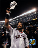 Manny Ramirez celebration, Game 7 - ALCS ©Photofile Photo