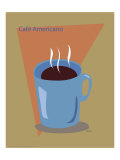 Cafe Americano Giclee Print by ATOM 