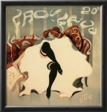 Vintage  Le Frou  Frou Poster por Lucien-Henri Weiluc