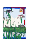 Irises a Pond Giclee Print by Hiroshige II