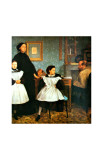 The Bellelli Family Giclee Print by Edgar Degas