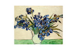 Iris dans un vase reproduction procédé giclée par Vincent van Gogh