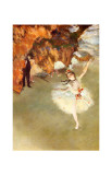 L'Etoile, or La Danseuse Sur la Scene reproduction procédé giclée par Edgar Degas