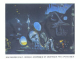 Atomic Romance and Uranique Melancholique Posters par Salvador Dalí