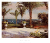 Palm Vista Prints by Haibin 
