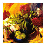 Peonies and Apples Arte por Philip Craig